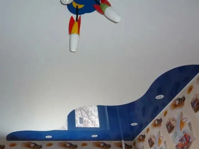 Матовый потолок в детской комнате