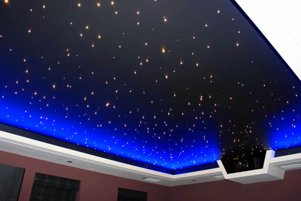 звездное небо на потолке ПВХ