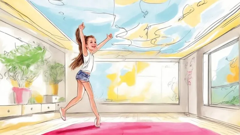 Новые красивые натяжные потолки