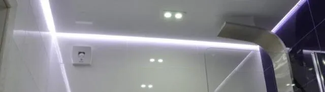 Потолок в ванной комнате